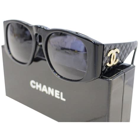 chanel sunglasses 01450|CHANEL Acetate Quilted Sunglasses 01450 Black.